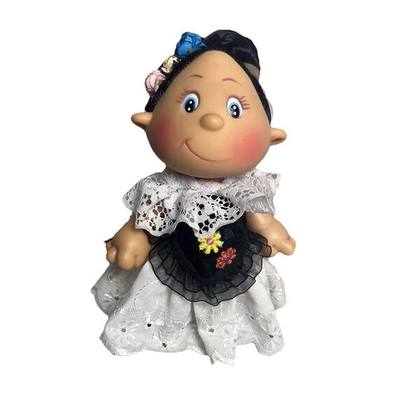 Mexican Doll Pituka Veracruzana Traditional Folk Muñeca Handmade Mexico - Picture 1 of 16